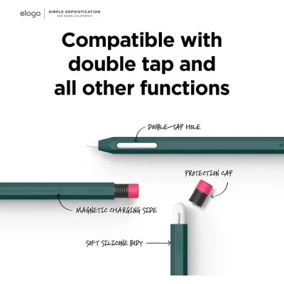 Elago Apple Pencil 2Nd Gen Classic Case Midnight Green